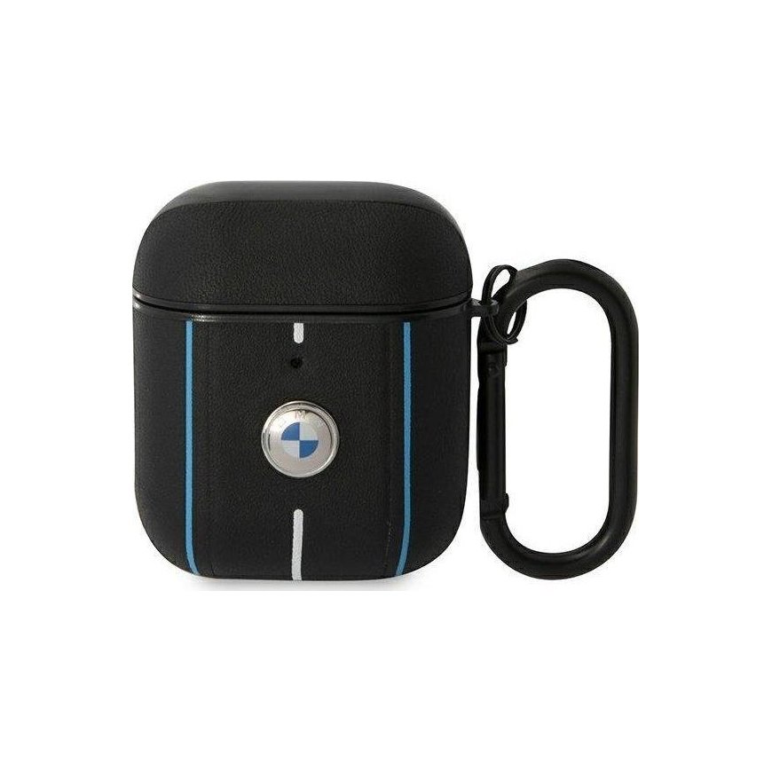 BMW BMA222RVSK AirPods 1/2 cover black/black Leather Color Lines – 3