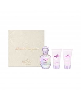 Salvatore Ferragamo Amo Flowerful Spring Kit набор парфюмерных средств для ванны 3 шт Женский