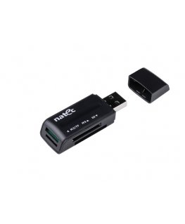 NATEC ANT 3 Mini karšu lasītājs USB 2.0 Melns