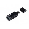 NATEC ANT 3 Mini kortinlukija USB 2.0 musta NATEC ANT 3 Mini kortinlukija USB 2.0 musta