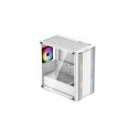 DeepCool CC360 WH ARGB „Mini Tower“ Balta