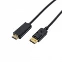 Akyga AK-AV-05 видео кабель адаптер 1,8 m HDMI Тип A (Стандарт) DisplayPort Черный, Золото Akyga AK-AV-05 видео кабель адаптер 1,8 m HDMI Тип A (Стандарт) DisplayPort Черный, Золото