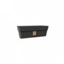 Flower box with tray Ethica 50x18x17cm grey Flower box with tray Ethica 50x18x17cm grey