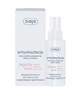 Smoothing serum for face and neck