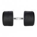 Rubberised dumbbell 45kg HMS HG PRO 45 Rubberised dumbbell 45kg HMS HG PRO 45