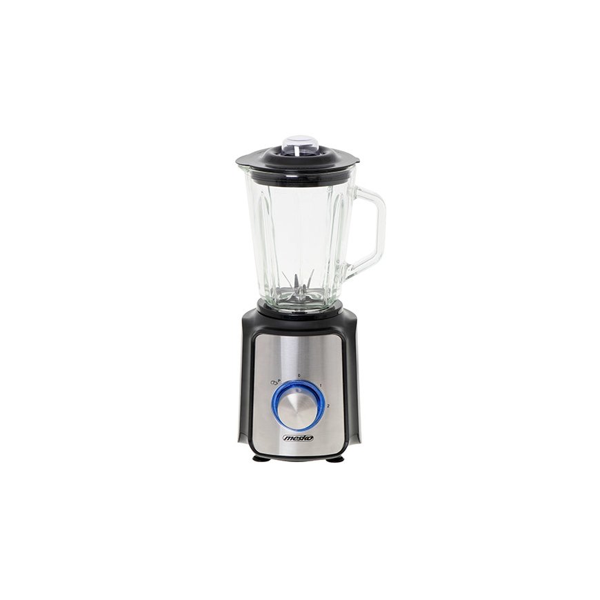 Mesko Home MS 4080 blenderis 1,5 L Galdvirsmas blenderis 1200 W Mellene, Tērauds, Caurspīdīgs – 2