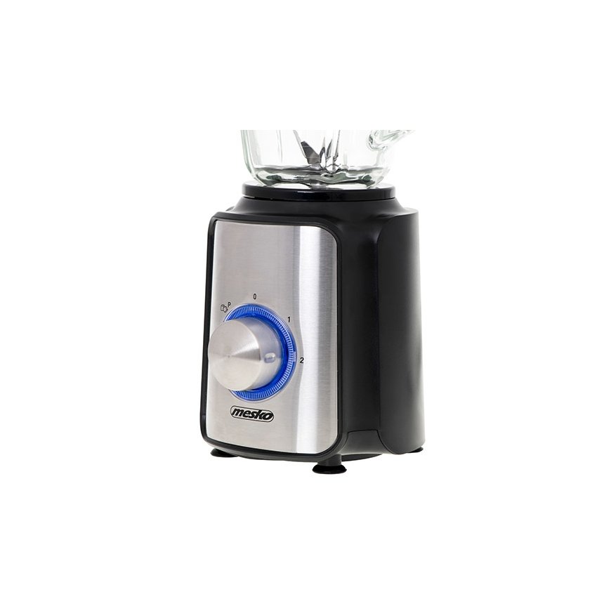 Mesko Home MS 4080 blenderis 1,5 L Galdvirsmas blenderis 1200 W Mellene, Tērauds, Caurspīdīgs – 4