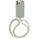 "Uniq Coehl Creme" "Apple iPhone 15 Pro Magsafe" kombinuotasis dėklas, šalavijų / tamsiai žalias "Uniq Coehl Creme" "Apple iPhone 15 Pro Magsafe" kombinuotasis dėklas, šalavijų / tamsiai žalias