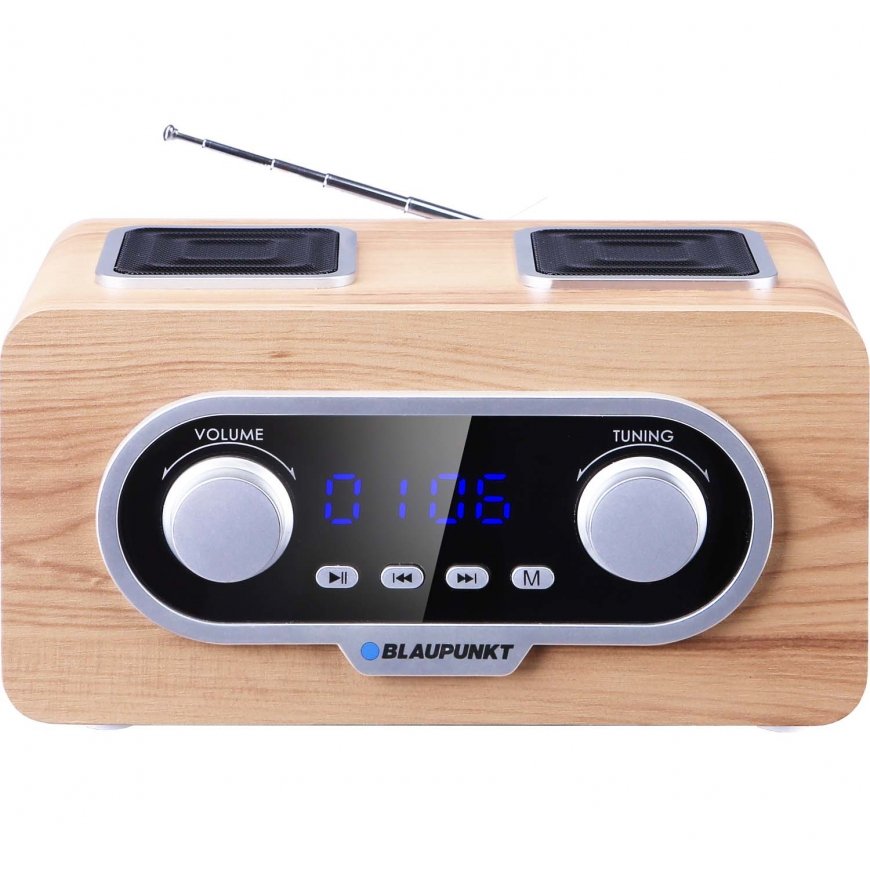 Blaupunkt PP5.2CR raadio Kaasaskantav Puit