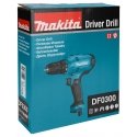 Makita DF0300 urbis 1500 RPM Bez atslēgas 1,2 kg Melns, Zils Makita DF0300 urbis 1500 RPM Bez atslēgas 1,2 kg Melns, Zils