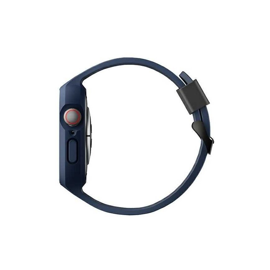 Uniq Monos Apple Watch 44/45mm Hybrid Band and Case, Blue – 3