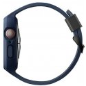 "Uniq Monos Apple Watch" 44/45 mm hibridinis dirželis ir dėklas, mėlynas "Uniq Monos Apple Watch" 44/45 mm hibridinis dirželis ir dėklas, mėlynas