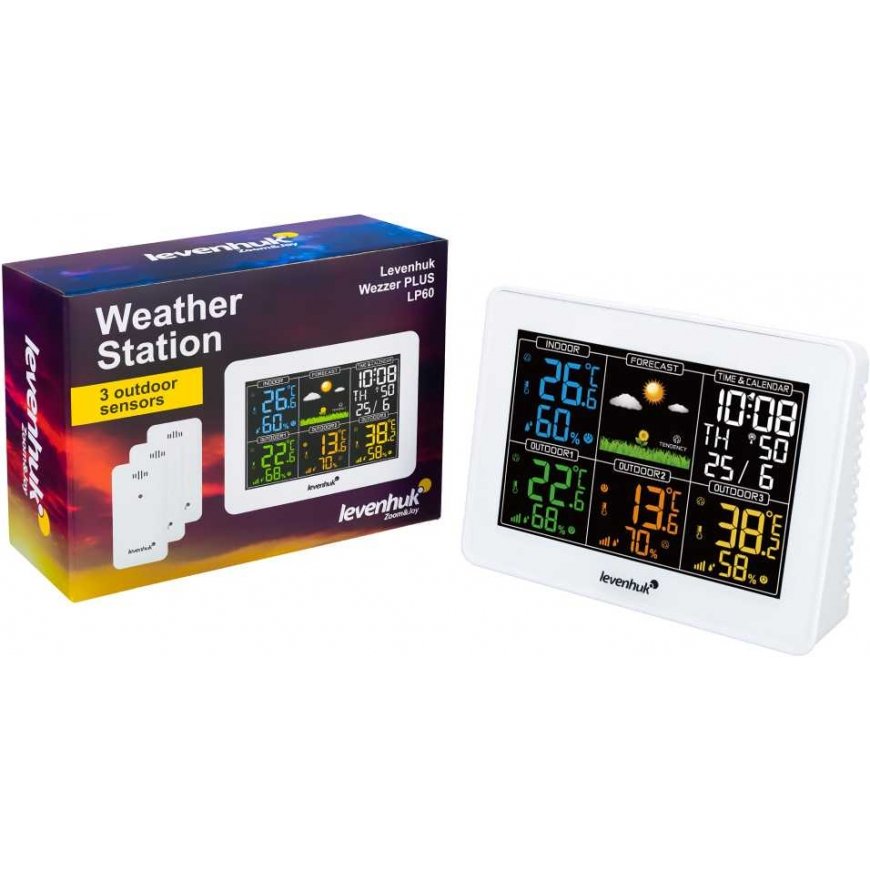 Levenhuk Wezzer PLUS LP60 meteorologinė stotis – 2