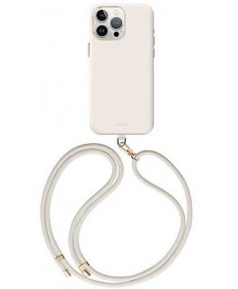 Dėklas UNIQ etui Coehl Creme iPhone 15 Pro Max 6.7" Magnetic Charging dramblio kaulo/ivory