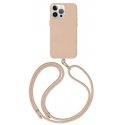 Dėklas Uniq Coehl Muse Apple iPhone 15 Pro Magsafe kombatibilis toks, nude / bézs Dėklas Uniq Coehl Muse Apple iPhone 15 Pro Magsafe kombatibilis toks, nude / bézs