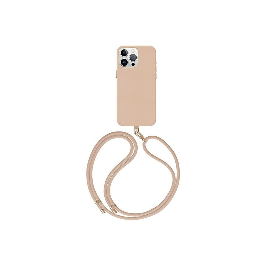 Dėklas Uniq Coehl Muse Apple iPhone 15 Pro Magsafe kombatibilis toks, nude / bézs – 3