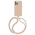 Dėklas Uniq Coehl Muse Apple iPhone 15 Pro Magsafe kombatibilis toks, nude / bézs Dėklas Uniq Coehl Muse Apple iPhone 15 Pro Magsafe kombatibilis toks, nude / bézs
