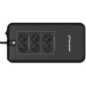 PowerWalker VFD 800 APFC FR uninterruptible power supply (UPS) Standby (Offline) 0.8 kVA 420 W 6 AC PowerWalker VFD 800 APFC FR uninterruptible power supply (UPS) Standby (Offline) 0.8 kVA 420 W 6 AC