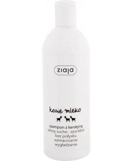Shampoo for dry and matt hair with keratin Goat`s Milk 400 ml