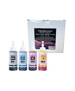 Tintes kārtridžs GenerInk Epson Ecotank 664 C13T664640 komplekts