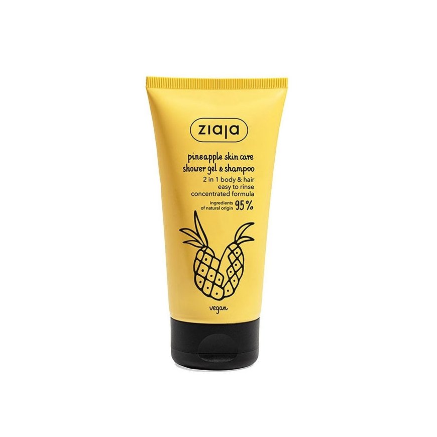 Pineapple Skin Care Shower Gel & Shampoo