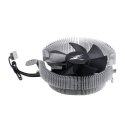 Zalman CNPS80G Rev.1 Процессор Кулер 8,5 cm Черный, Серебристый 1 шт