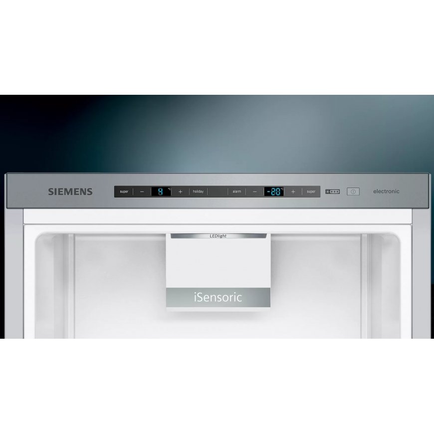 Siemens KG49EAICA fridge-freezer Freestanding 419 L C Stainless steel – 2
