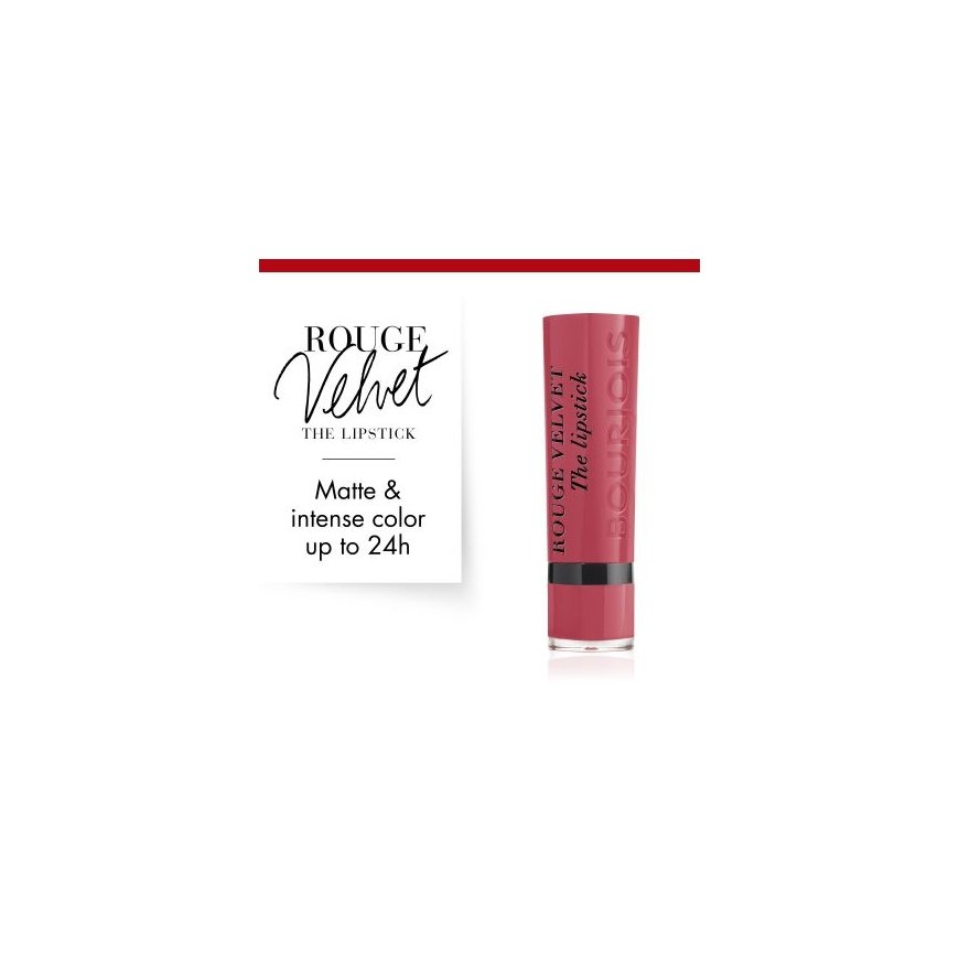 Bourjois Rouge velvet lipstick 2,4 g 03 Hyppink Chic Matinis – 2