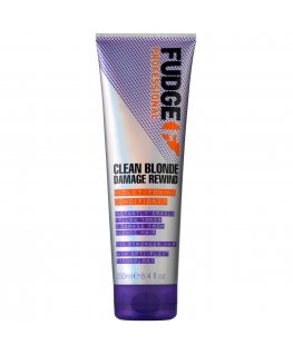 Fudge Professional Clean Blonde Damage Rewind Purple Toning Conditioner 250ml Hiustenhoitoaine ammattikäyttöön Unisex