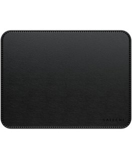Satechi Vegan-Leather Premium -hiirimatto, musta