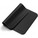 Satechi Vegan-Leather Premium -hiirimatto, musta Satechi Vegan-Leather Premium -hiirimatto, musta