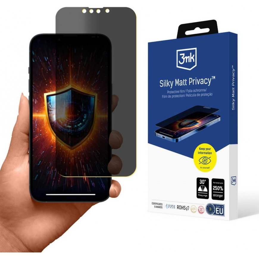 Apple iPhone 14 - 3mk Silky Matt Privacy