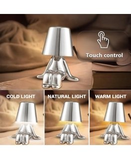 Night lamp Silver Man design E