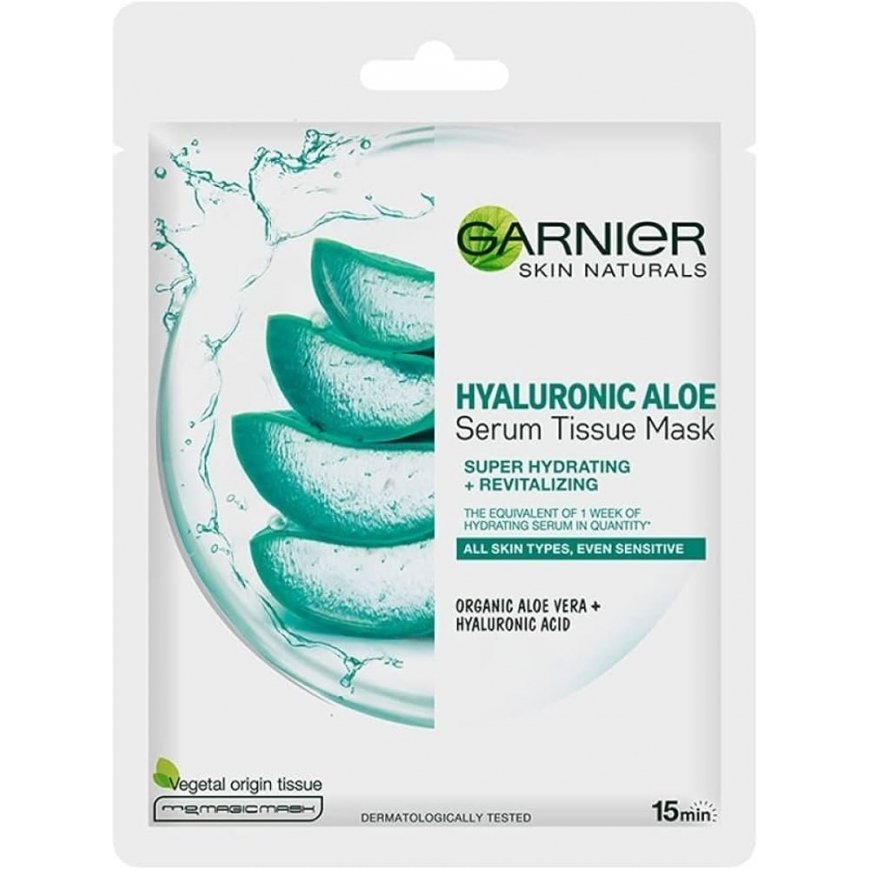 Garnier Hyaluronic Aloe Serum Tissue Mask