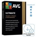Avast AVG Ultimate - IS, VPN, TuneUp (10 devices) - 1 year DE | Download & Product Key
