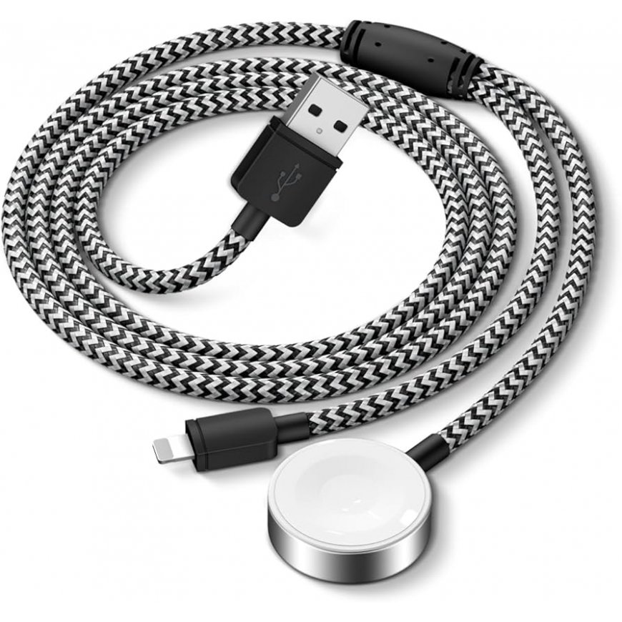 Magnetic Charger for Garmin Smartwatches with USB-C - Black