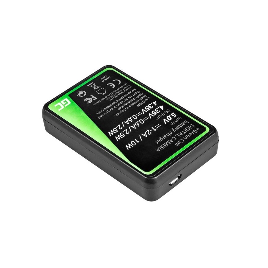 Green Cell AHBBP-501 laturi Digitaalikameran akku USB – 4