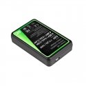 Green Cell AHBBP-501 laturi Digitaalikameran akku USB
