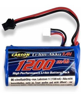Carson Li-Ion 7.4V / 1200mAh battery