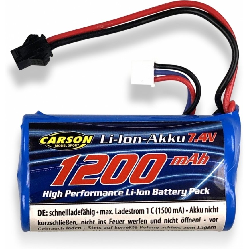Carson Li-Ion 7.4V / 1200mAh battery