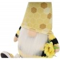 Saska Garden SKRZAT GNOM SIEDZĄCY TRUTEŃ 35+6CM W TRAMPKACH DEKORACJA WIOSENNA