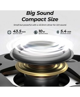 Tozo SoundGo Nešiojama kolonėlė Bluetooth Juodas
