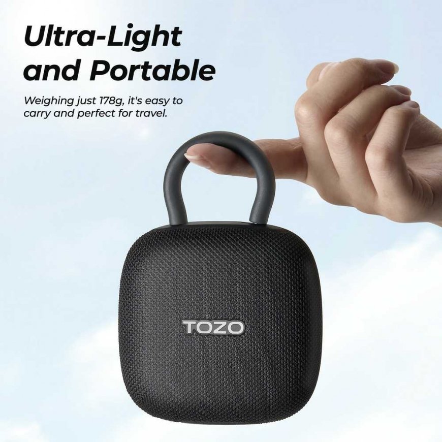 Tozo SoundGo Portable Speaker Bluetooth Black – 3