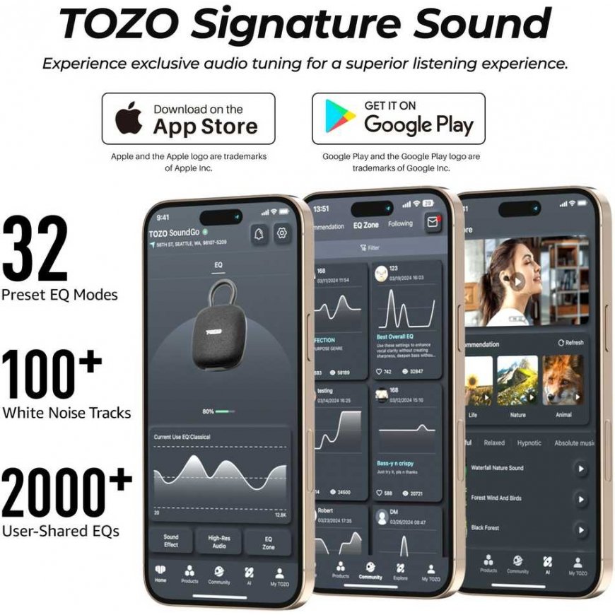 Tozo SoundGo Portable Speaker Bluetooth Black – 5