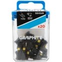 Graphite TX10 x 25 mm impact tips, 20 pcs. Graphite TX10 x 25 mm impact tips, 20 pcs.