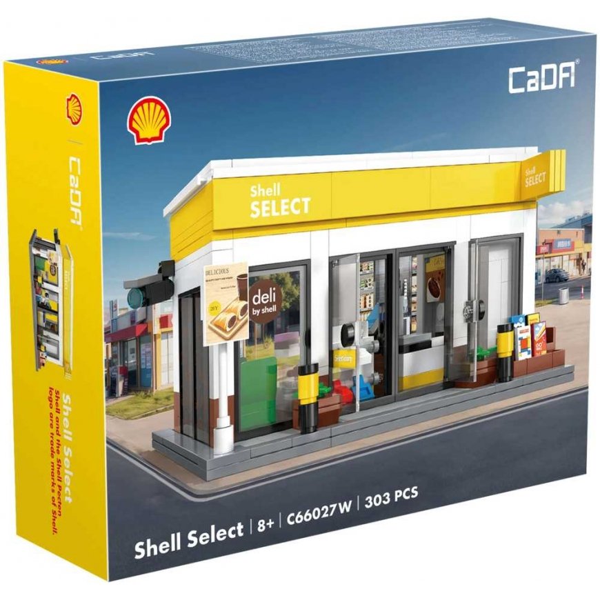 Klocki Konstrukcyjne Cada Budynek Sklepik Shell 303 elements – 5