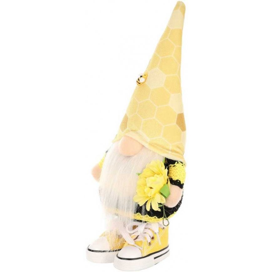 Saska Garden SKRZAT GNOM TRUTEŃ 25CM W TRAMPKACH DEKORACJA WIOSENNA – 3