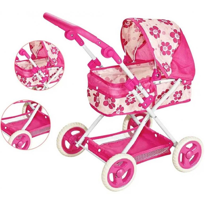 Woopie Royal Doll Stroller Large Adjustable handle – 3