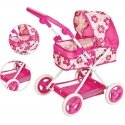 Woopie Royal Vežimėlis lėlei Didelis Reguliuojama rankena