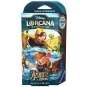 Ravensburger Disney Lorcana: Azurite Sea Starter Deck Emerald & Sapphire